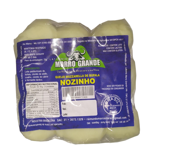 Mussarela de Búfala Nozinho Morro Grande ( Aprox. 0,5000 gr)